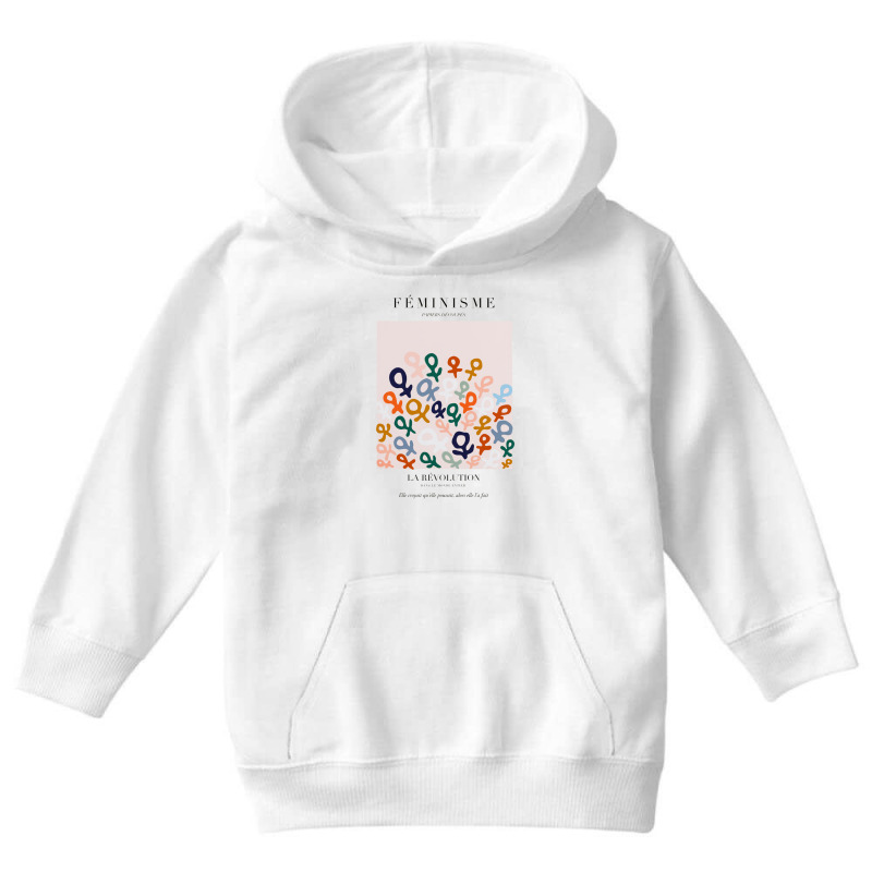 L'art Du FÉminisme Youth Hoodie | Artistshot