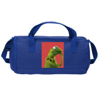 Pondering Kermit Duffel Bag | Artistshot