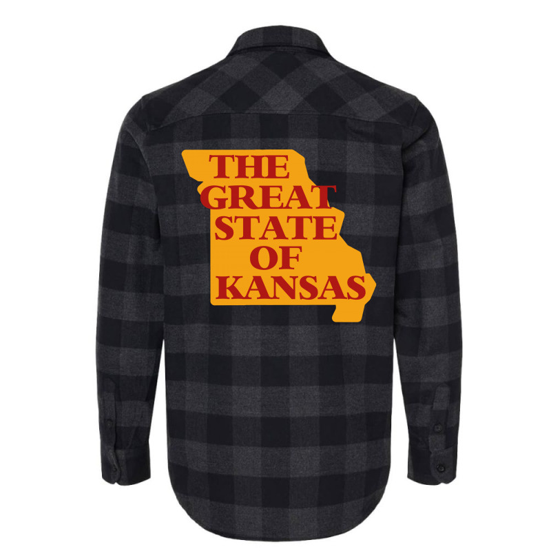 The Great State Of Kansas Flannel Shirt | Artistshot