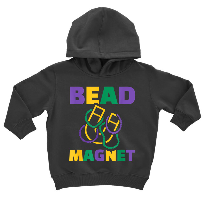 Mardi Gras Bead Magnet T Shirt Toddler Hoodie | Artistshot