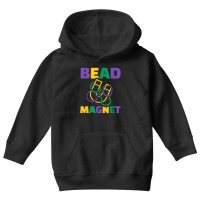 Mardi Gras Bead Magnet T Shirt Youth Hoodie | Artistshot