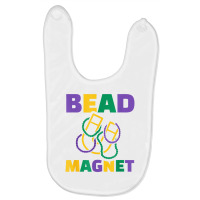 Mardi Gras Bead Magnet T Shirt Baby Bibs | Artistshot