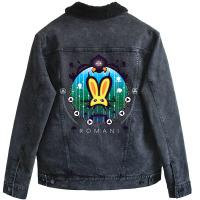 Mask Of Romani Unisex Sherpa-lined Denim Jacket | Artistshot