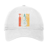 Trains Models Tracklines Gift T Shirt Adjustable Cap | Artistshot