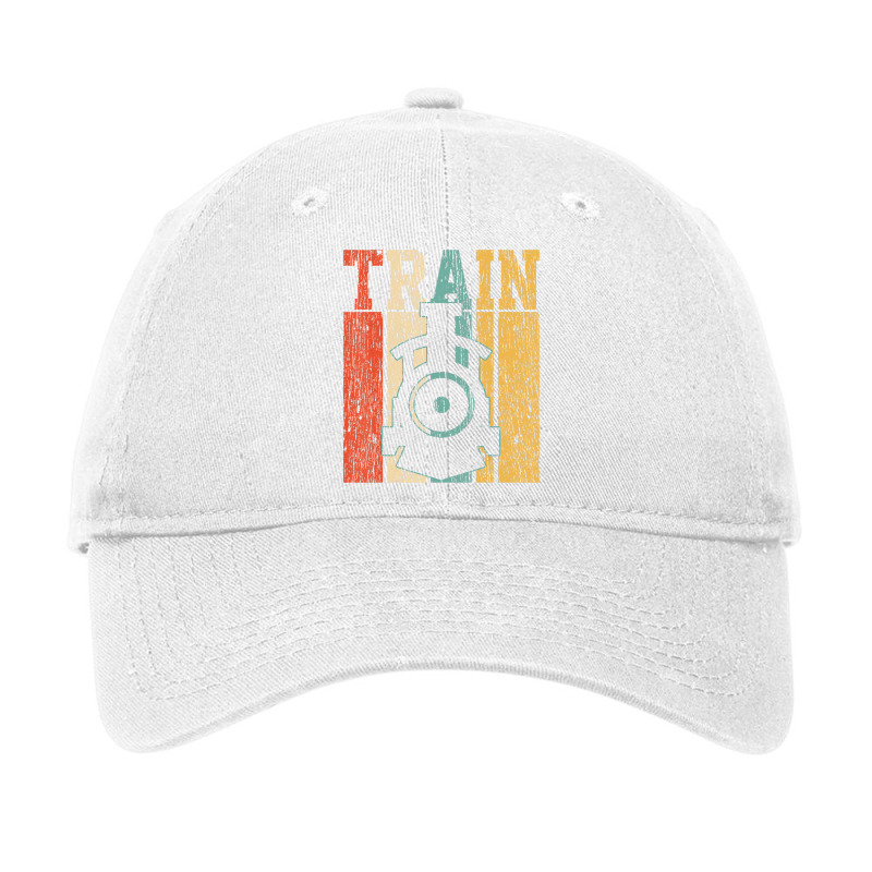 Trains Models Tracklines Gift T Shirt Adjustable Cap | Artistshot