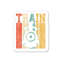 Trains Models Tracklines Gift T Shirt Sticker | Artistshot