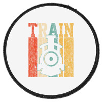 Trains Models Tracklines Gift T Shirt Round Patch | Artistshot