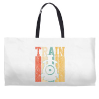 Trains Models Tracklines Gift T Shirt Weekender Totes | Artistshot