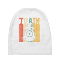 Trains Models Tracklines Gift T Shirt Baby Beanies | Artistshot