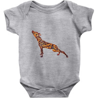 Profile Of A Brindle Mixed Br Baby Bodysuit | Artistshot