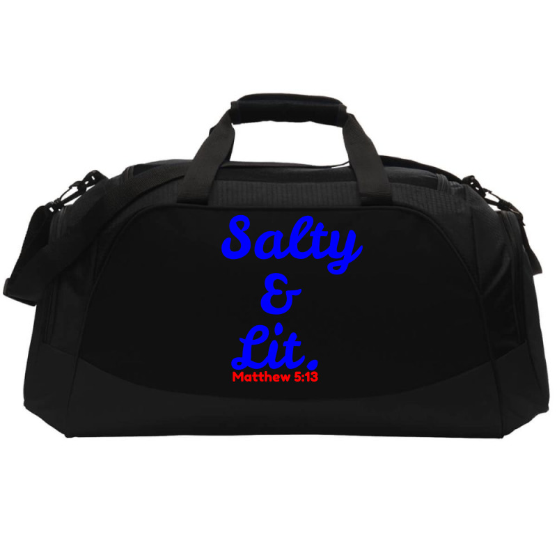 Salty And Lit Active Duffel | Artistshot