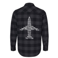 Pilot Phonetic Alphabet Merch Flannel Shirt | Artistshot