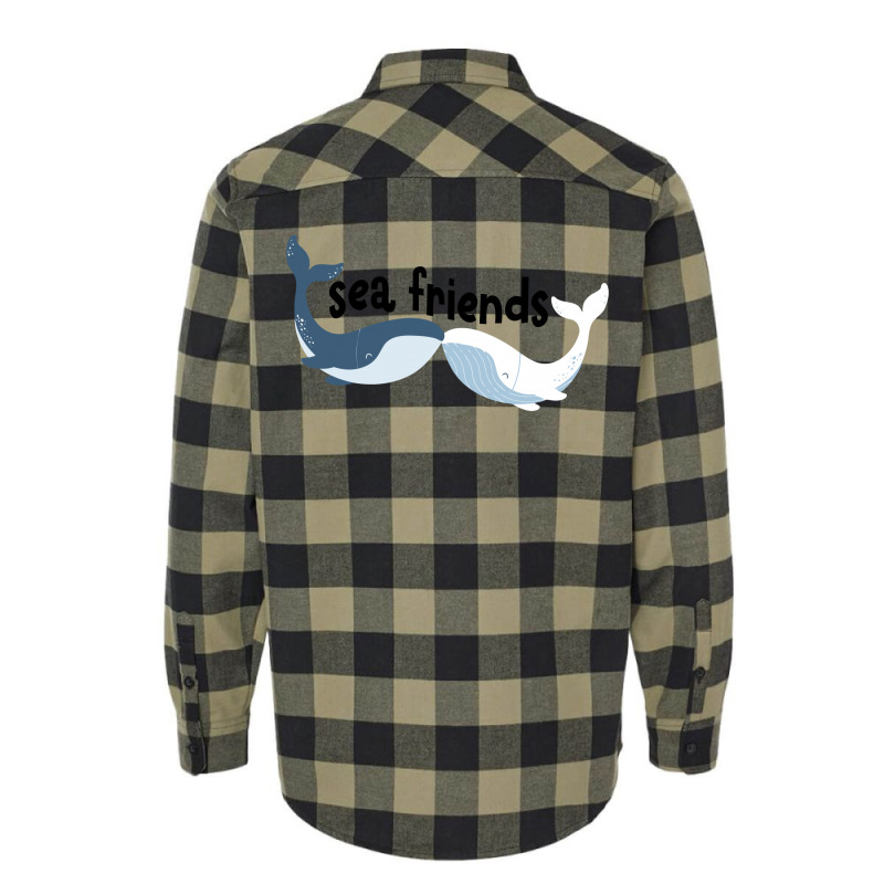 Sea Friends For Light Flannel Shirt | Artistshot