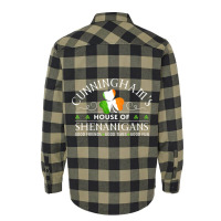 Cunningham Shirt House Of Shenanigans St Patricks Day Tshirt T Shirt Flannel Shirt | Artistshot