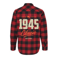 1945 Classic Birthday Gift Flannel Shirt | Artistshot
