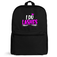 I Do Lashes T Shirt Makeup Eyelash Extension Artis Backpack | Artistshot