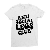 Retro Legs Club For Light T Shirt Design Ladies Fitted T-shirt | Artistshot