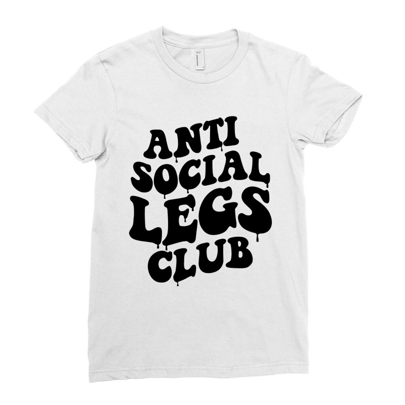 Retro Legs Club For Light T Shirt Design Ladies Fitted T-Shirt by Reotechart | Artistshot