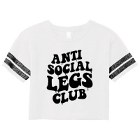 Retro Legs Club For Light T Shirt Design Scorecard Crop Tee | Artistshot