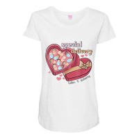 Special Delivery Labor And Delivery Nurse Valentin Maternity Scoop Neck T-shirt | Artistshot