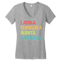 Latina Chingona Bonita Cabrona Gift T Shirt Women's V-neck T-shirt | Artistshot