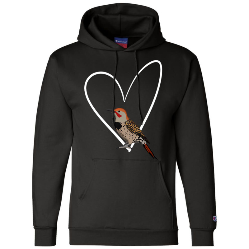 Northern Flicker Bird Birdlover Birdwatcher Animal Champion Hoodie by catricegar | Artistshot