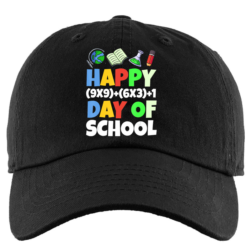 Happy 100 Day Of School Kids Boys Girls Math Mathe Kids Cap by imelde | Artistshot