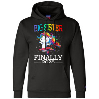 Big Sister Finally 2023 Unicorn Unicorn Shirt For Champion Hoodie | Artistshot