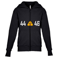 Political   44 45 46 Presidents Of Usa   Anti Trum Youth Zipper Hoodie | Artistshot