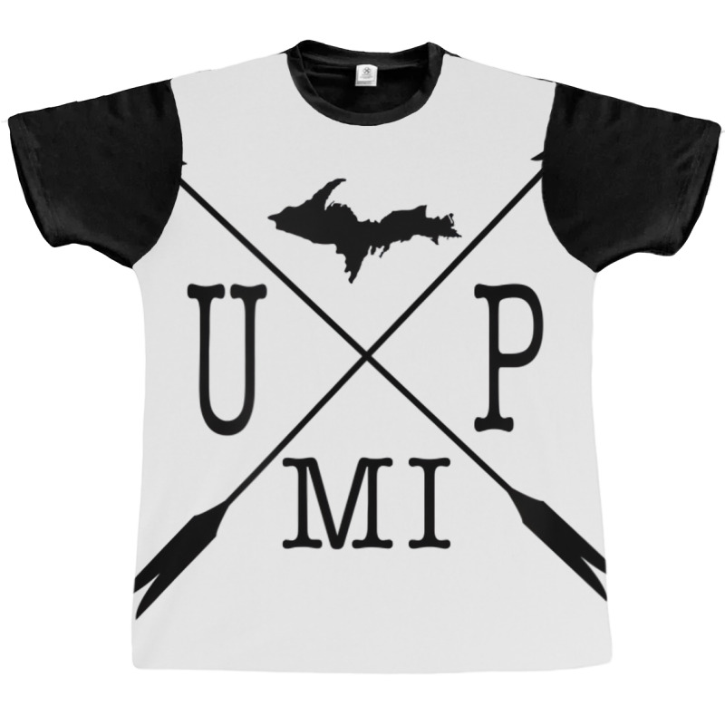 Up Mi Upper Peninsula Michigan Graphic Yoopers 906 Graphic T-shirt | Artistshot