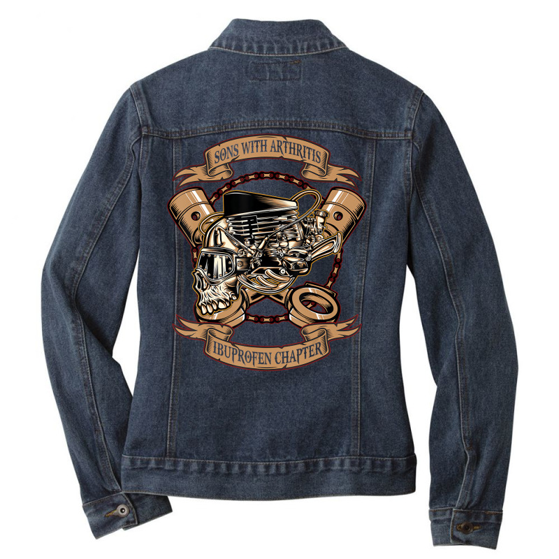 Positano Amalfi Coast T Shirt Ladies Denim Jacket by africaka | Artistshot