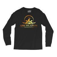 Womens And We Know Romans 828, Bible Verse Christi Long Sleeve Shirts | Artistshot