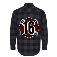 Okcfd Fire Station 16 Water Rescue And Dive T Shir Flannel Shirt | Artistshot