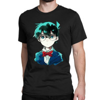 Detective Conan (low Poly Abstract) (zoomout Effect) (case Closed) Classic T-shirt | Artistshot