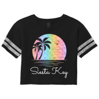 Siesta Key Florida Vacation Beach Island Family Gr Scorecard Crop Tee | Artistshot