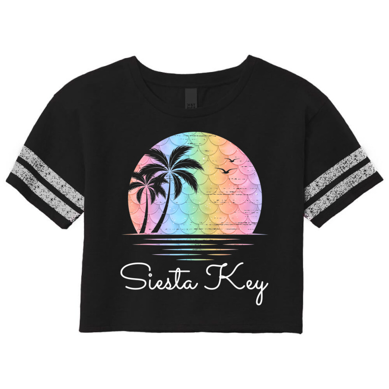 Siesta Key Florida Vacation Beach Island Family Gr Scorecard Crop Tee by saterseim | Artistshot