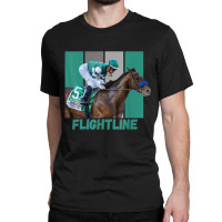 Flightline Horse Racing Thoroughbred Del Mar Santa Classic T-shirt | Artistshot