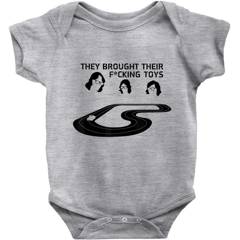 Slap Shot Brothers   They Brought Their Toys Shirt Baby Bodysuit | Artistshot