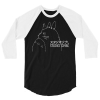 Studio Ghibli 3/4 Sleeve Shirt | Artistshot