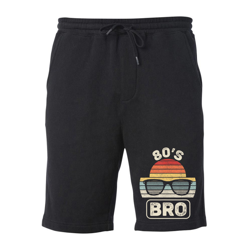 Vintage Retro This Is My 80s Bro 90's Party T Shir Fleece Short | Artistshot