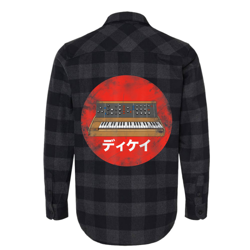 Vintage Synthesizer Japanese Analog Vintage Retro Flannel Shirt | Artistshot