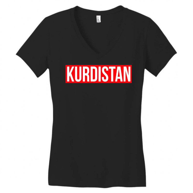 Kurdistan (3) Women's V-Neck T-Shirt by ChuArt. | Artistshot