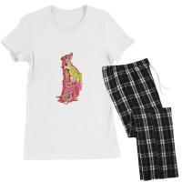 Shepherd Mix Dog On Hind Legs Women's Pajamas Set | Artistshot