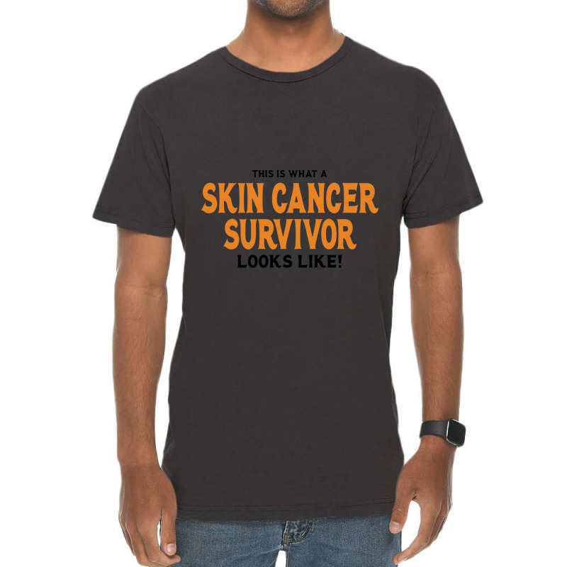 This Is What A Skin Survivor Looks Like Vintage T-shirt | Artistshot