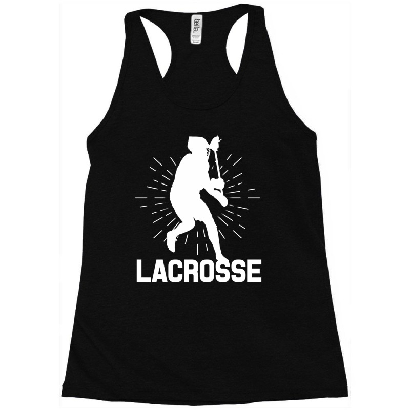 Lacrosse Players Throw Cue Ball Lax Crossstick (14 Racerback Tank by ChuArt. | Artistshot