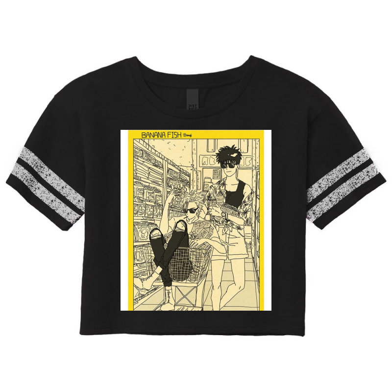 Banana Fish 37 Scorecard Crop Tee by yunsanlanyis | Artistshot