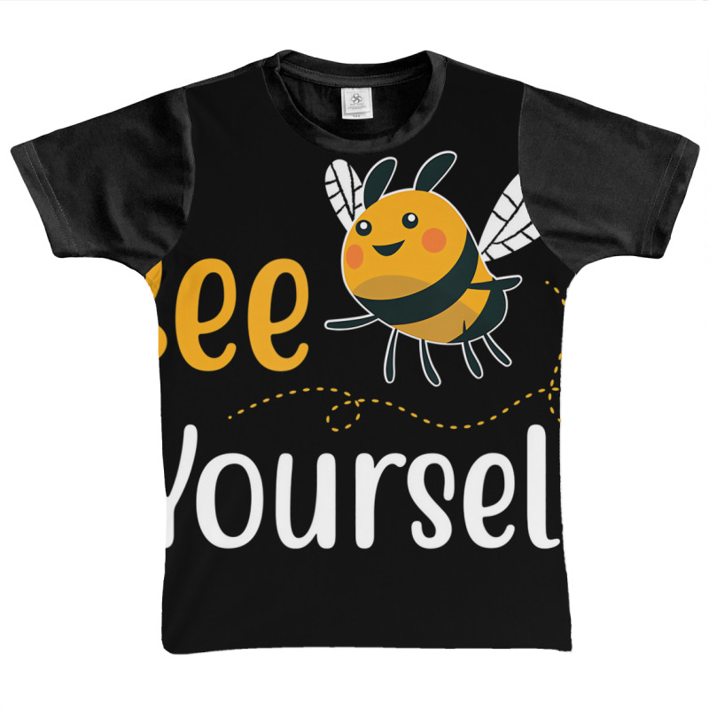 Bee Yourself Funny Love Bees T Shirt Graphic Youth T-shirt | Artistshot