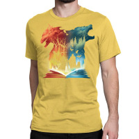 Book Of Fire And Ice Classic T-shirt | Artistshot