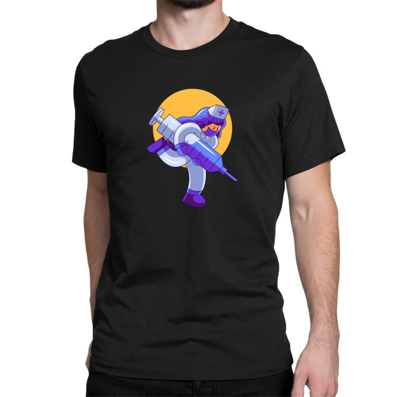 Power Nurse Classic T-shirt | Artistshot