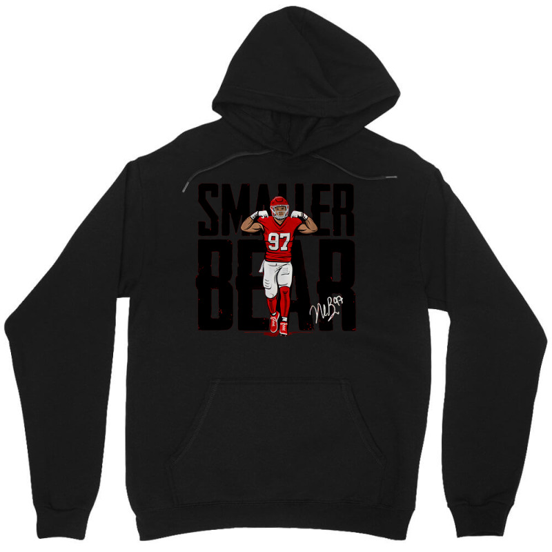 Nick Bosa Smaller Bear Unisex Hoodie by totriadobij | Artistshot